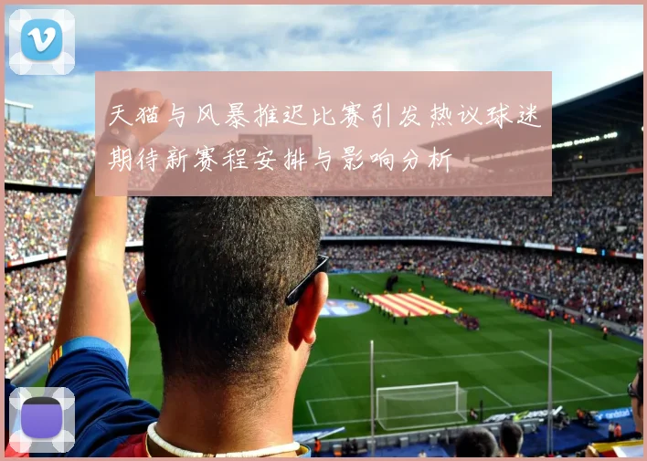 天猫与风暴推迟比赛引发热议球迷期待新赛程安排与影响分析